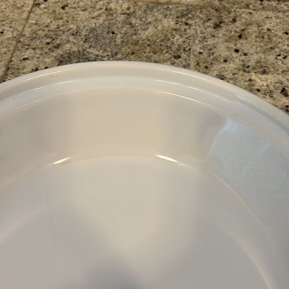 Chantal White Stoneware Deep Dish Pie Dish Pie Plate - Picture 5 of 9